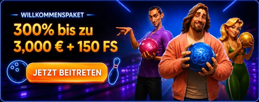 DudeSpin Casino Willkommenspaket: 300% bis 3.000 € + 150 Freispiele